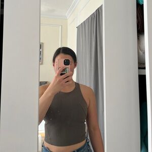 green lululemon tank